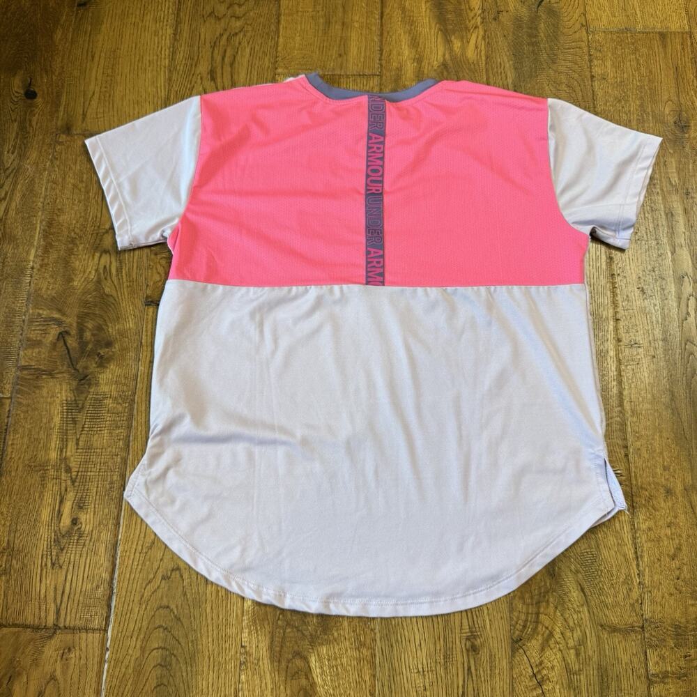 Under Armour Girls Sweatpants and Shirt Athletic Active Wear Youth Medium Pink - Picture 3 of 5